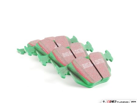 ES#517810 - DP61118 - Rear GreenStuff Performance Brake Pad Set - Designed as a mildly upgraded pad, for use in SUV's - EBC - BMW