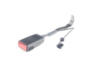 ES#2100389 - 8P4857755H01C - Front Seat Belt Buckle - Left - Make sure your seat belt is fastened correctly with a properly operating latch. - Genuine Volkswagen Audi - Audi