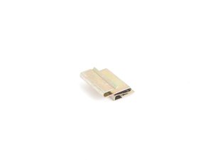 ES#89244 - 51211908406 - Clip - priced each - Used to secure the door window weather strips - Genuine BMW - BMW