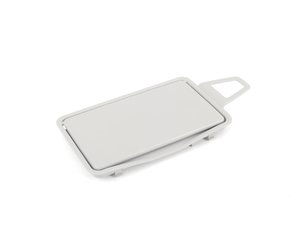 ES#1767074 - 21181101107E94 - Sun Visor Mirror - Left Side - Alpaca Grey (Color Code 7E94) - Genuine Mercedes Benz - Mercedes Benz