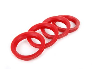 ES#2200664 - AP731571 - 73.1-57.1 Hub Centric Ring - Set of Four - Plastic 73.1mm to 57.1mm hub centric rings for proper wheel fitment - ECS - Audi BMW Volkswagen