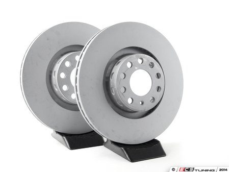 ES#4854 - 4D0698301JZ - Brake Rotors - Pair (323x30) - Quality aftermarket brake components. - Zimmermann - Audi