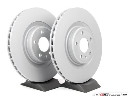 ES#4830394 - 4H0615601HKT8 - Front & Rear Brake Service Kit - Featuring Zimmerman rotors and ECS DD23 "Daily Driver" ceramic pads. - Assembled By ECS - Audi
