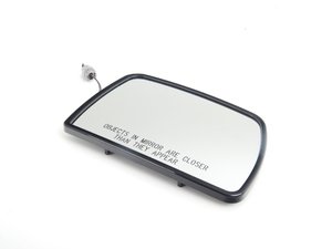 ES#87251 - 51168247774 - Heated Convex Mirror Glass - Right - Replacement mirror glass to restore your driving safety - Genuine BMW - BMW
