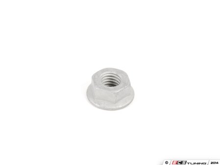 ES#11264 - n01508315 - Shouldered Hex Nut - Priced Each - Install new hardware with your new parts. M8 - Genuine Volkswagen Audi - Audi Volkswagen