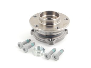 ES#2718343 - 31206795959 - Front Wheel Hub/Bearing Assembly - Priced Each - Includes retaining bolts and axle nut - Meyle - BMW