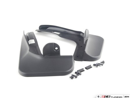 ES#1742077 - 2048900078 - Front Splash Guard Set - Includes Mounting Hardware - Genuine Mercedes Benz - Mercedes Benz