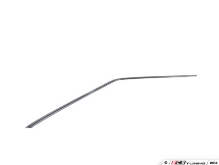 ES#93585 - 51321961253 - Front Door Frame Trim - Left - Black, Covers the upper front left door frame - Genuine BMW - BMW