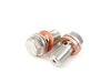 ES#1402 - B6A4SSBLK - Front & Rear Exact-Fit Stainless Steel Brake Lines - Kit - Complete set of DOT-compliant lines for an improved pedal feel - ECS - Audi
