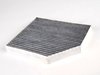 ES#257441 - 8K0819439A - Charcoal Lined Cabin Filter / Fresh Air Filter - The activated charcoal filters odor from reaching the cabin - Mann - Audi Porsche