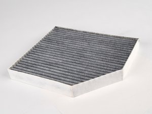 ES#257441 - 8K0819439A - Charcoal Lined Cabin Filter / Fresh Air Filter - The activated charcoal filters odor from reaching the cabin - Mann - Audi Porsche