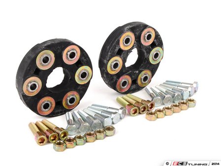 ES#2730401 - 1704100015KT - Propeller Shaft Flex Joint Kit - Includes both the front and rear flex joints - Genuine Mercedes Benz - Mercedes Benz