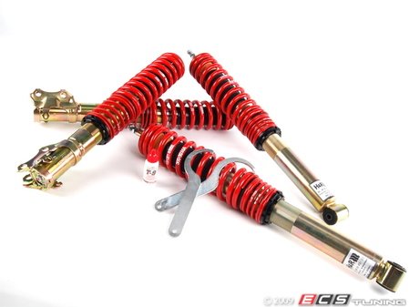 ES#4969 - 29865-6 - Street Performance Coilover Kit  - Unrivaled comfort and performance. Average lowering of +1"-1.0"F +1.0"-1.0"R - H&R - Volkswagen
