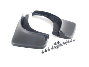 ES#2191820 - 1Q0075101A - Mudflap/Splashguard Kit - Rear - Protect your car from road debris - Genuine Volkswagen Audi - Volkswagen