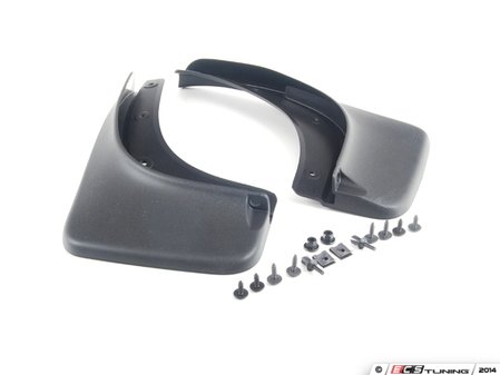 ES#2191820 - 1Q0075101A - Mudflap/Splashguard Kit - Rear - Protect your car from road debris - Genuine Volkswagen Audi - Volkswagen