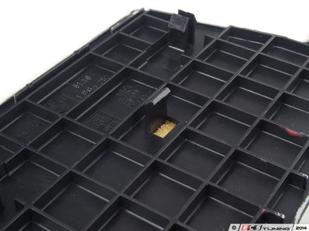ES#85703 - 51168138490 - E34 Depositing Box Bottom Panel - Silver Gray Hell - Genuine BMW - BMW