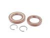 ES#1697004 - 1639970146 - Front Differential Side Cover Seal Kit - Includes seals and retaining clips - Genuine Mercedes Benz - Mercedes Benz