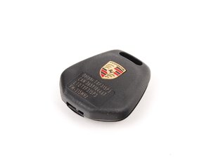 ES#1495042 - 99663724301 - Key Head With Remote Transmitter - 315 MHz - Does not include key blade - Genuine Porsche - Porsche