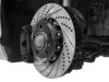 ES#2739176 - 003295ECS01KT - 2-Piece Lightweight Front Brake Rotors - Pair (325x25) - Direct bolt-on cross-drilled and slotted replacement offering a 4lbs weight savings per rotor! Better handling, better acceleration, and better braking! - ECS - BMW