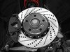 ES#2739176 - 003295ECS01KT - 2-Piece Lightweight Front Brake Rotors - Pair (325x25) - Direct bolt-on cross-drilled and slotted replacement offering a 4lbs weight savings per rotor! Better handling, better acceleration, and better braking! - ECS - BMW