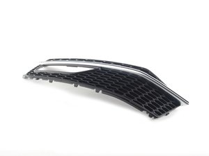 ES#2540956 - 8K0807681N01C - Fog Light Grille - Satin Black/Chrome Trim - Left - Keep your exterior looking clean - Genuine Volkswagen Audi - Audi