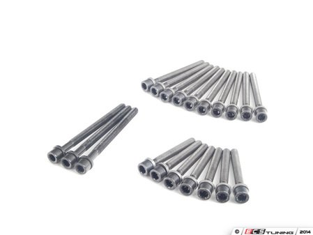 ES#2723980 - 021198384G - Complete Cylinder Head Bolt Set - All head bolts necessary for cylinder head replacement - Elring - Volkswagen