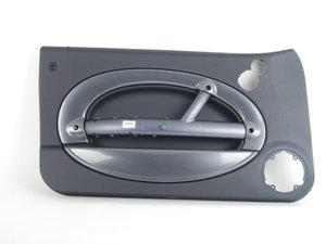 ES#99734 - 51417141259 - Door Panel Trim Left - Anthracite - Main door panel with ring trim color : black with anthracite trim - Genuine MINI - MINI
