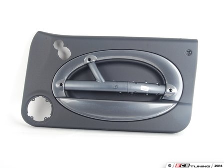 ES#99735 - 51417141260 - Door Panel Trim Right - Anthracite - Main door panel with ring trim color : black with anthracite trim - Genuine MINI - MINI