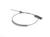 ES#383582 - 4E0823543A - Hood release Cable - Connects the release lever to the front cables - Genuine Volkswagen Audi - Audi