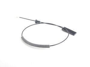 ES#383582 - 4E0823543A - Hood release Cable - Connects the release lever to the front cables - Genuine Volkswagen Audi - Audi