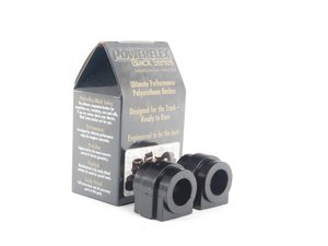ES#2651296 - PFF5-102-225Bx2 - Race Polyurethane Front Sway Bar Bushing SetRace - Stiffer bushings allow sway bars to work at their fullest potential. For 22.5mm front sway bar. - Powerflex Black Series - MINI
