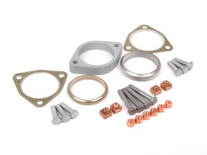 ES#2602619 - 18307830674KT - Exhaust Center Pipe Installation Kit - Rear - Includes all gaskets and hardware needed to install the rear portion of the center exhaust section - Genuine BMW - BMW