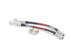 ES#1831947 - ecs41067kt - Rear Exact-Fit Stainless Steel Brake Lines - DOT-compliant kit to improve pedal feel in your vehicle. - ECS - Audi