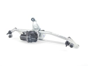 ES#2697062 - 3AB955023A - Front Windshield Wiper Motor  - Front windshield wiper motor with linkage / transmission - Genuine Volkswagen Audi - Volkswagen