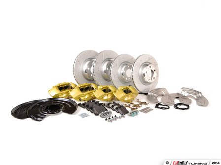 ES#2771730 - 34112221446KT3 - BMW Performance Brake Kit - Yellow - Retrofit big brake kit direct from BMW - Genuine BMW M Performance - BMW