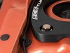 ES#3491655 - 001717ECS01 - ECS Strut Tower Plate Kit - Black - Thickest protective plates with a black anodized finish. Brawny and beautiful! - ECS - MINI