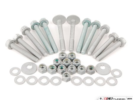 ES#2710948 - N10421304KT2 - Complete Rear Control Arm Hardware Kit - Includes all of the rear control arm securing hardware - Genuine Volkswagen Audi - Audi