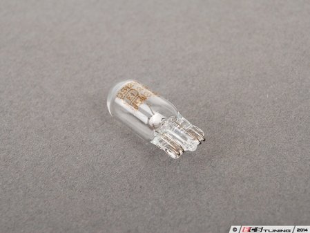 ES#251073 - 2825-5 - W5W Wedge Bulb - Priced Each - 194 (12V-5W) series clear bulb - Osram Sylvania - Volkswagen