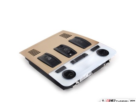 ES#1929704 - 61319225538 - Roof Switch Unit - Beige - Complete replacement assembly - Genuine BMW - BMW
