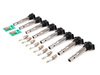 ES#2550738 - 07K905715FKT4 - Ignition Service Kit - Includes eight Bremi coils and eight Bosch spark plugs - Assembled By ECS - Audi