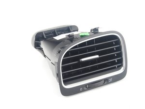 ES#1598996 - 5K0819703KVAL - Front Air Vent - Black With Chrome Trim - Give your interior a showroom look. - Genuine Volkswagen Audi - Volkswagen