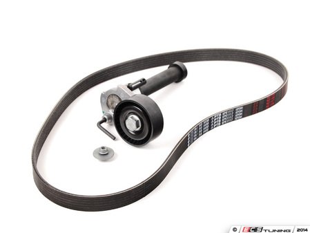 ES#2731710 - 06J260849DKT - Accessory Belt Kit - Keep your drive belt tight with a new belt, tensioner, and hardware - Genuine Volkswagen Audi - Audi Volkswagen