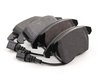 ES#2582051 - D1107MTXKT2 - Performance Front Brake Service Kit (288x25) - Featuring ECS V5 slotted rotors and ECS EP24 Enthusiast Performance pads - Assembled By ECS - Volkswagen