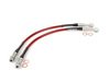 ES#6104 - 4b3698000 - Front & Rear Exact-Fit Stainless Steel Brake Lines - Kit - Complete set of DOT-compliant lines for an improved pedal feel - ECS - Audi