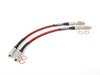 ES#1313 - A6QSSBLK - Front & Rear Exact-Fit Stainless Steel Brake Lines - Kit - Complete set of DOT-compliant lines for an improved pedal feel - ECS - Audi