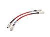 ES#1313 - A6QSSBLK - Front & Rear Exact-Fit Stainless Steel Brake Lines - Kit - Complete set of DOT-compliant lines for an improved pedal feel - ECS - Audi