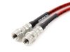 ES#250248 - ALLROADSSBLK - Front & Rear Exact-Fit Stainless Steel Brake Lines - Kit - Complete set of DOT-compliant lines for an improved pedal feel - ECS - Audi