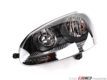 ES#322314 - 1K6941005AB - Mk5 OEM Blackout Headlight - Left - Genuine Volkswagen Audi - 