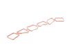 ES#275835 - 03H133237D - Intake gasket - lower - Seals lower intake manifold to cylinder head - Genuine Volkswagen Audi - Volkswagen