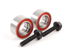 ES#2724100 - 8E0598625KT4 - Rear Wheel Bearing Kit - Includes both rear wheel bearings and hardware - Vaico - Audi
